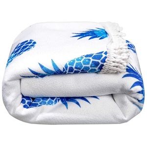 💙💙Blue Pineapple Print Round Beach Towel💙💙